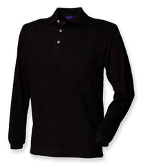 Henbury H105 Classic Long Sleeve Polo