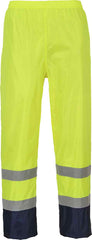 Portwest H444 Hi-Vis Classic Contrast Rain Trouser