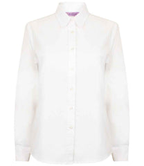 Henbury H511 Ladies Long Sleeve Classic Oxford Shirt