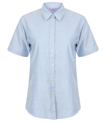 Henbury H516 Ladies Short Sleeve Oxford Shirt