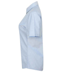 Henbury H516 Ladies Short Sleeve Oxford Shirt