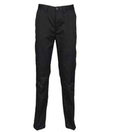 Henbury H641 Ladies 65/35 Flat Fronted Chinos