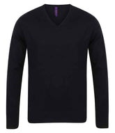 Henbury H720 Mens V Neck Sweater