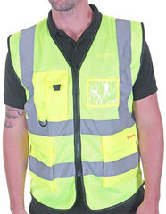 Beeswift HVMWEXEC Executive Mesh Waistcoat