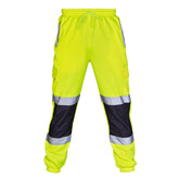 Supertouch H111 Hi Vis 2 Tone Jogging Bottoms