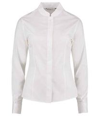 Kustom Kit K261 Ladies Long Sleeve Mandarin Collar Shirt