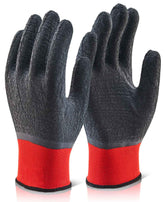 Beeswift MP4FC M/P F/C Black Latex Poly Glove