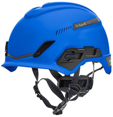 Msa MSA10194785 V-Gard H1 Tri-Vented Helmet Blue