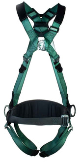 Msa MSA10206048 V-Form Back/Chest/Hip D-Ring Qf Harness W/ Waist Belt
