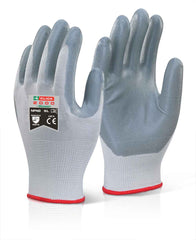 Beeswift NFNG Nitrile Foam Nylon Glove