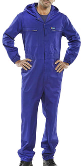 Beeswift PCBSHCAR Poly/Cotton Hooded Boilersuit