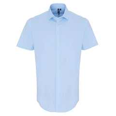Premier PR246 Stretch fit cotton poplin short sleeve shirt