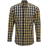 Premier PR250 Mulligan check cotton long sleeve shirt