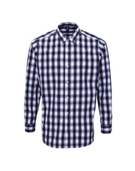 Premier PR250 Mulligan check cotton long sleeve shirt