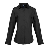 Premier PR307 Ladies Supreme Long Sleeve Pop. Shirt