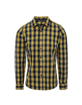 Premier PR350 Women's Mulligan check cotton long sleeve shirt