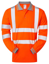 PULSAR PR470 Rail Spec Long Sleeve Hi-viz Polo Shirt