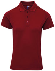 Premier PR632 Women's Coolchecker plus piqué polo with CoolPlus®