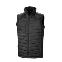 Result R238X Black compass padded softshell gilet