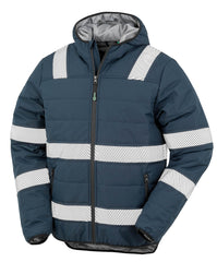 Result Genuine Recycled R500X Recycled ripstop padded safety jacket