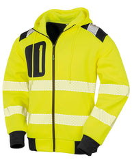 Result Genuine Recycled R503X Recycled robust zipped safety hoodie