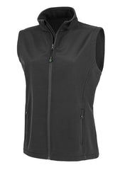 Result Genuine Recycled R902F Women's recycled 2-layer printable softshell bodywarmer