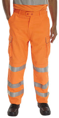 Beeswift RST Rail Spec Work Trousers Hi-Viz Orange