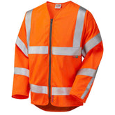 Leo Huish EcoViz LFS/AS Sleeved Zip Waistcoat (EN 14116 & EN 1149)