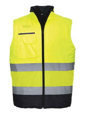 Portwest S267 Hi-Vis Two Tone Bodywarmer