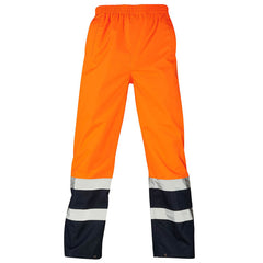 Supertouch H127Hi Vis Orange 2 Tone Overtrousers