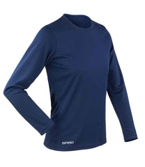 Spiro SR254F Women's Quick Dry Long Sleeve T-Shirt