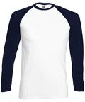 Fruit of the Loom SS32 Baseball Long Sleeve T