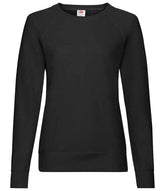 Fruit of the Loom SS180 LadyFit Lightweight Raglan Sweatshirt