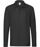 Fruit of the Loom SS24 Long Sleeve Polo Shirt