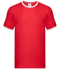 Fruit of the Loom SS34 Contrast Ringer T