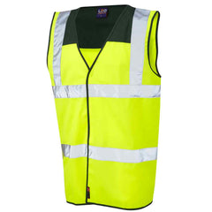 Leo Bradworthy EcoViz Red Yoke Waistcoat