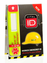Vitalid WSID02 Emergency Id Data Window (Ice)