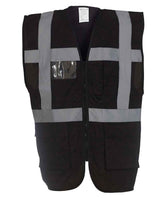 Yoko YK002 Multi-Functional Executive Hi Vis Waistcoat (HVW801)