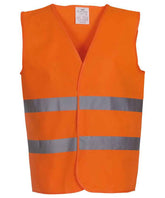 Yoko YK003 Hi Vis 2 Bands Waistcoat (HVW102)