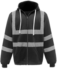 Yoko YK012 Hi-vis zip hoodie (HVK07)