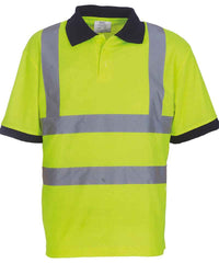 Yoko YK020 Hi Vis Short Sleeve Polo (HVJ210)