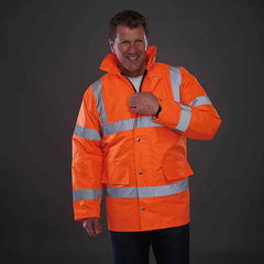 Yoko YK045 Hi Vis Classic Motorway Jacket (HVP300)