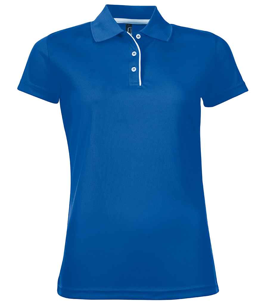 Sol's 1179 Ladies Performer Pique Polo Shirt