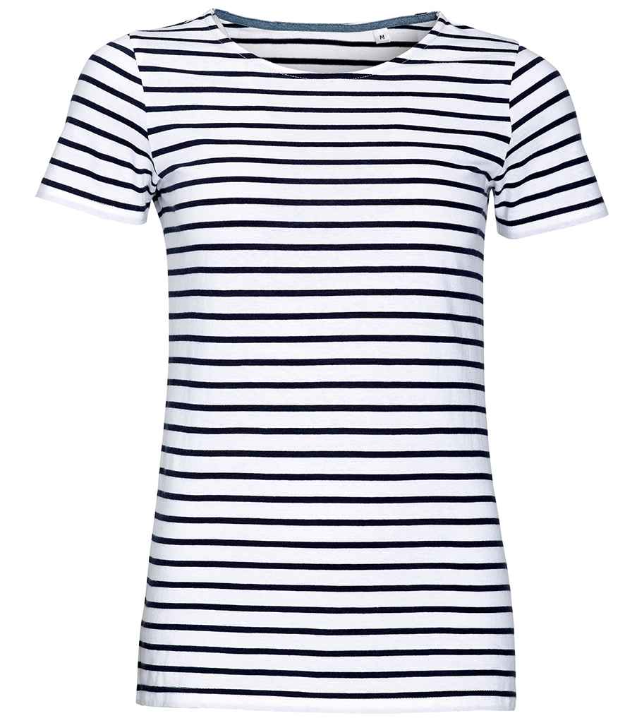 Sol's 1399 Ladies Miles Stripe T-Shirt