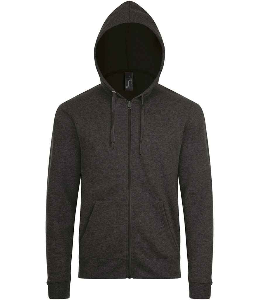Sol's 1714 Stone Zip Hooded Sweatshirt