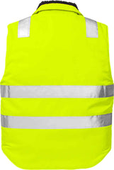 Fristads 110141 High vis winter waistcoat cl 2 5304 PP