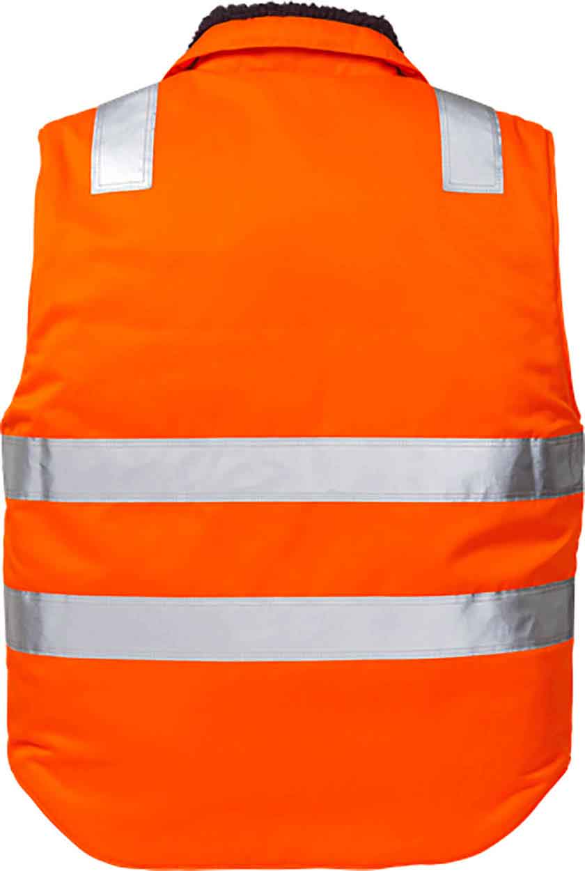 Fristads 110141 High vis winter waistcoat cl 2 5304 PP