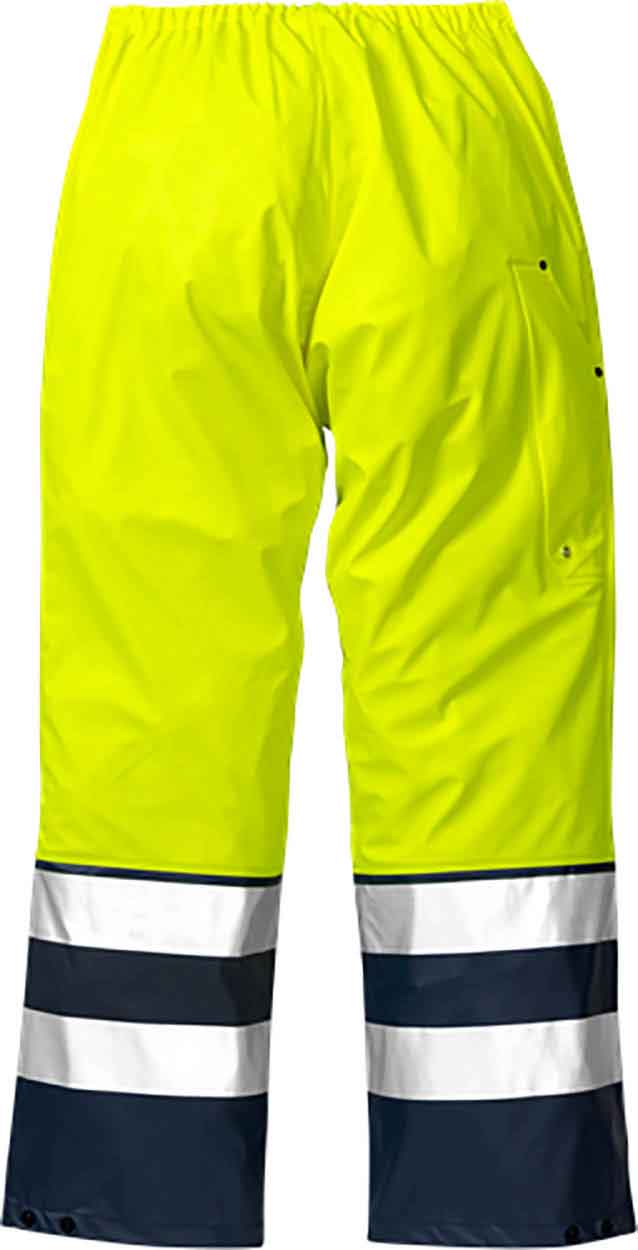 Fristads 111376 High vis rain trousers cl 2 2625 RS