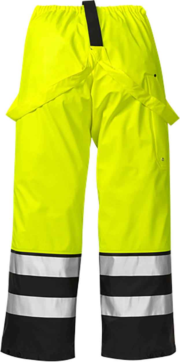 Fristads 111376 High vis rain trousers cl 2 2625 RS