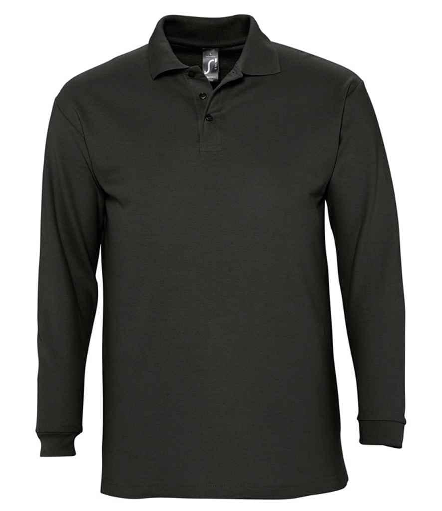 SOL's 11353  Winter II Long Sleeve Polo